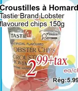 Marche C&T Tastie Brand Lobster flavoured chips offer