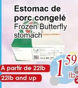 Marche C&T Estomac de porc congelé offer