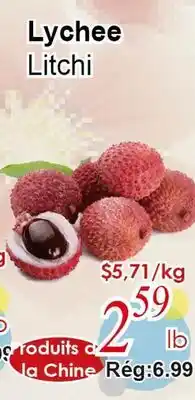 Marche C&T Lychee offer