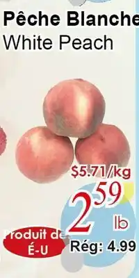 Marche C&T Pêche Blanche offer