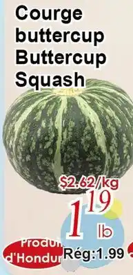 Marche C&T Buttercup Squash offer