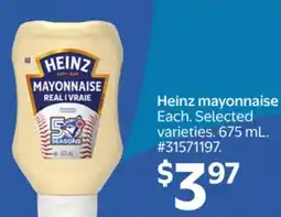 Walmart Mayonnaise Heinz offer