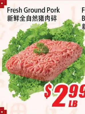 WinCo Food Mart Fresh Ground Pork offer