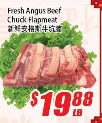 WinCo Food Mart Fresh Angus Beef Chuck Flapmeat offer