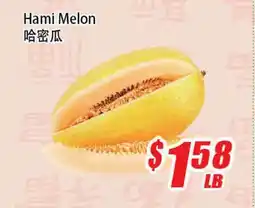 WinCo Food Mart Hami Melon offer