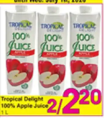 Danforth Food Market Tropical Delight 100% Apple Juice offer
