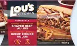 Walmart Lou's Kitchen Fully Cooked Entrees offer