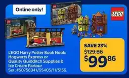 Walmart LEGO Harry Potter Book Nook offer