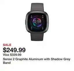 TSC Stores Sense 2 Graphite Aluminum with Shadow Grey Band offer