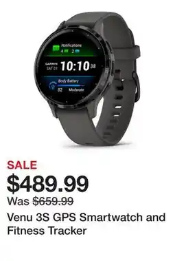 TSC Stores Venu 3S GPS Smartwatch and Fitness Tracker offer
