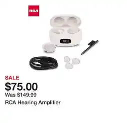 TSC Stores RCA Hearing Amplifier offer