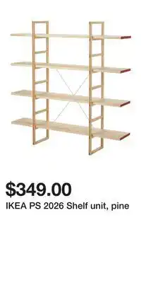 IKEA IKEA PS 2026 Shelf unit, pine offer