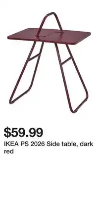 IKEA IKEA PS 2026 Side table, dark red offer