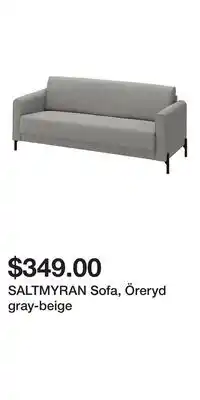 IKEA SALTMYRAN Sofa, Öreryd gray-beige offer