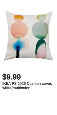 IKEA IKEA PS 2026 Cushion cover, white/multicolor offer