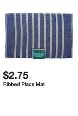 Dollarama Ribbed Place Mat offer