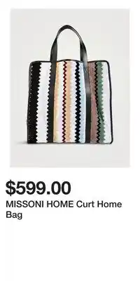 Holt Renfrew MISSONI HOME Curt Home Bag offer