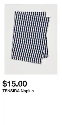 Holt Renfrew TENSIRA Napkin offer