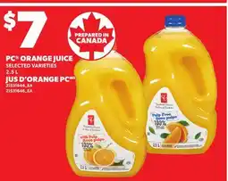 Independent Grocer PC ORANGE JUICE offer