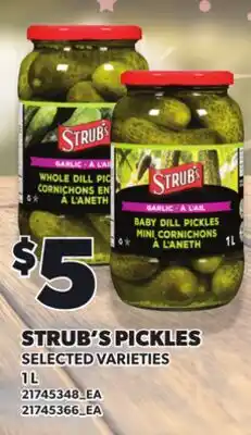 Independent Grocer STRUB'S PICKLES offer