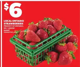 Independent Grocer LOCAL ONTARIO STRAWBERRIES offer