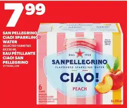 Independent Grocer SAN PELLEGRINO CIAO! SPARKLING WATER offer