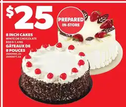 Independent Grocer 8 INCH CAKES, 850 G-1.4 KG offer