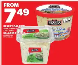 Independent Grocer RESER'S SALAD offer