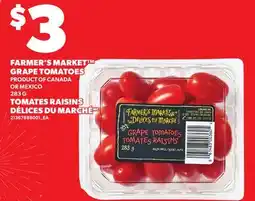 Independent Grocer FARMER'S MARKET GRAPE TOMATOES offer