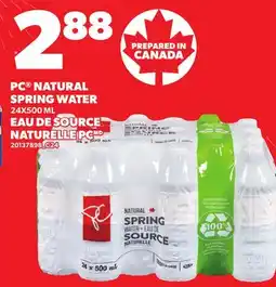 Independent Grocer PC NATURAL SPRING WATER offer
