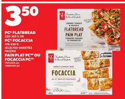 Independent Grocer PC FLATBREAD, 330-365 G OR PC FOCACCIA, 415/456 G offer