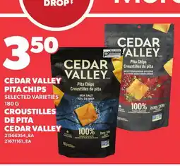 Independent Grocer CEDAR VALLEY PITA CHIPS offer