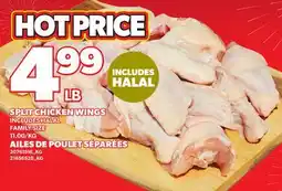 Independent Grocer SPLIT CHICKEN WINGS offer