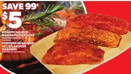 Independent Grocer ATLANTIC SALMON MARINATED PORTIONS offer