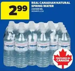 Real Canadian Superstore Real canadian natural spring water offer