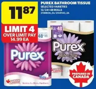 Real Canadian Superstore Purex bathroom tissue offer