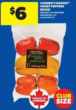 Real Canadian Superstore Farmer's market sweet peppers mixed offer