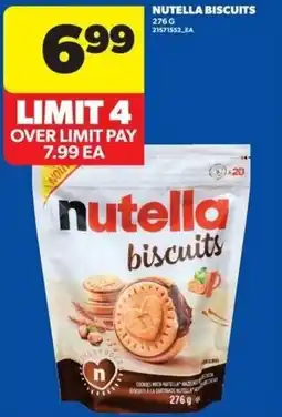 Real Canadian Superstore Nutella biscuits offer