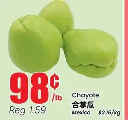 Btrust Supermarket Chayote offer
