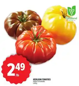 Metro HEIRLOOM TOMATOES offer