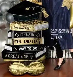 Party City Air-filled Graduation Books Balloon, 20-in offer