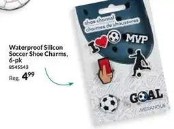 Party City Waterproof Silicon Soccer Shoe Charms, 6-pk offer