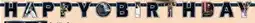 Party City Star Wars 'Happy Birthday' Hanging Garland Banner Decoration, 6-ft offer