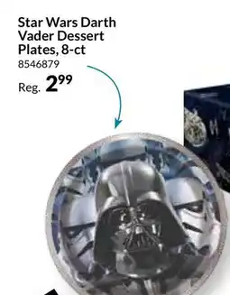 Party City Star Wars Darth Vader Dessert Plates 8-ct offer