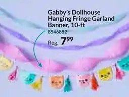Party City Gabby's Dollhouse Hanging Fringe Garland Banner, 10-ft offer