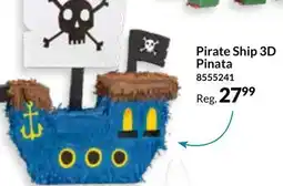 Party City Pirate Ship 3D Pinata offer
