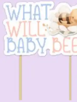 Party City What Will Baby Bee Cake Topper offer