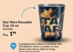 Party City Star Wars Reusable Cup, 16-oz offer