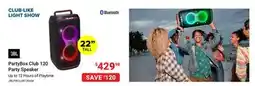 Visions Electronics JBL PartyBox Club 120 Party Speaker offer