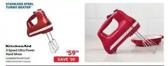 Visions Electronics KitchenAid 5-Speed Ultra Power Stand Mixer offer